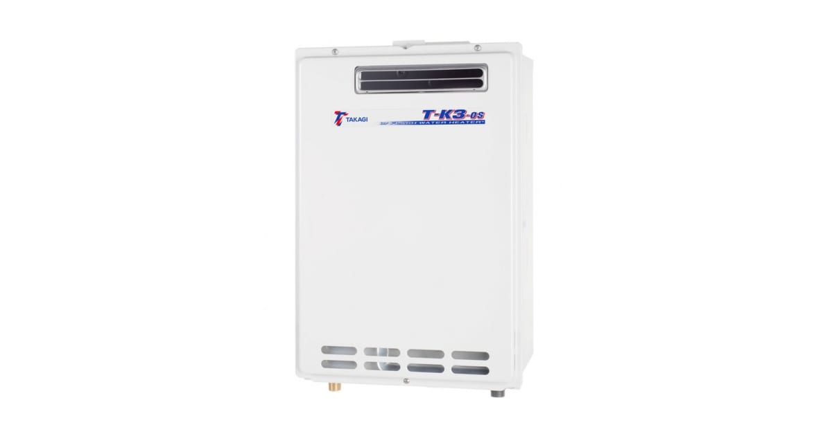 Takagi Natural Gas Whole House Ventless Outdoor Tankless | Build.com