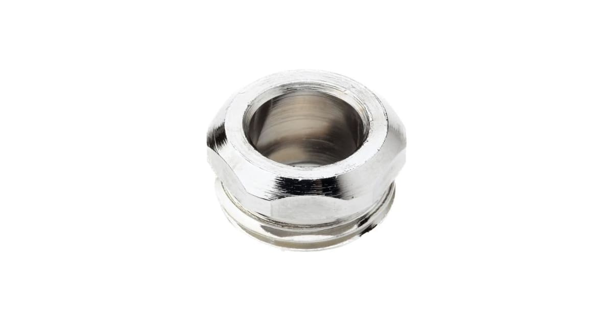 Packing Nut Thread String T and S Brass 000718-25 Packing Nut for Eterna Cartridge Bonnet, Chrome ...