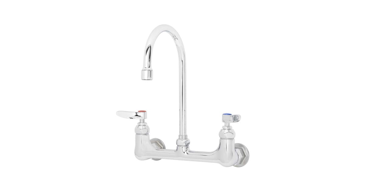 thumbnail image 2 of T&S BRASS - B-0300-LN - FAUCET, DECK MOUNT - PRE-RINSE 2 of 10