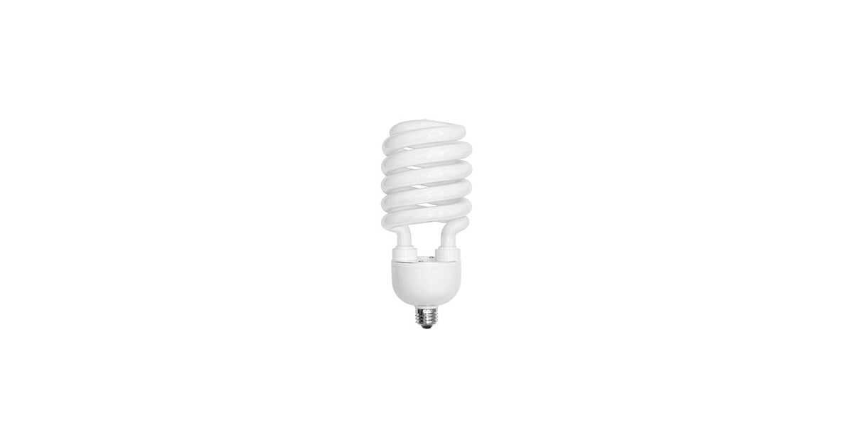 TCP 2896851K Single 68 Watt Frosted T4 Medium (E26) Compact Fluorescent ...