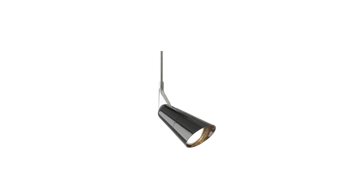 Tech Lighting 700FJSCAN12BS FreeJack Scania Black Low-Voltage Head with ...