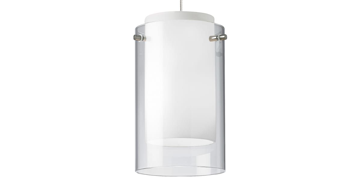 Tech Lighting 700MPECPCZ-LEDS830 Mini Echo 1 Light LED Pendant with ...