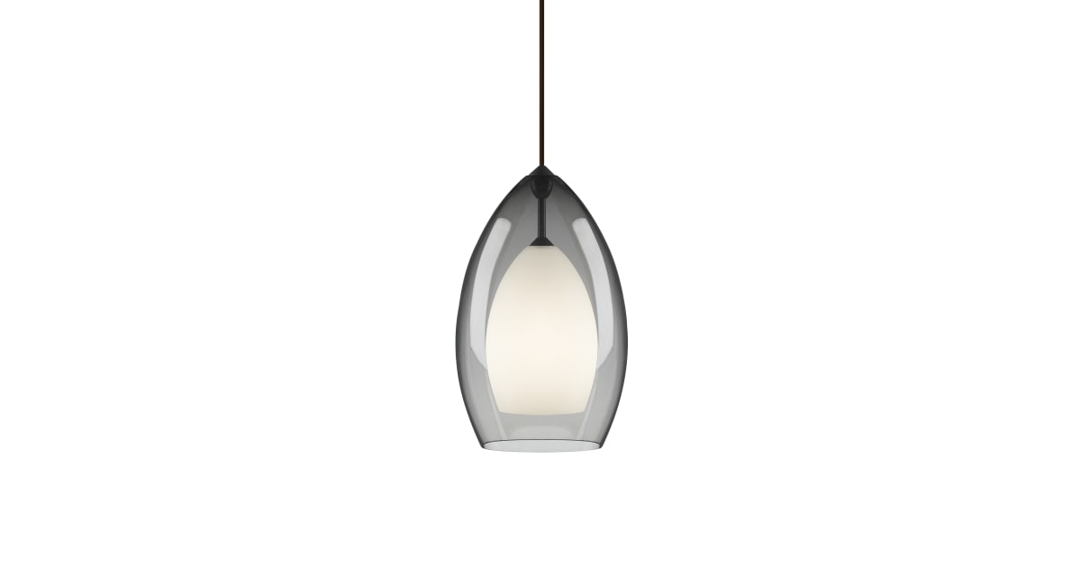 Tech Lighting 700TDFIRGPKZ Fire Grande Translucent Smoke Glass Line ...