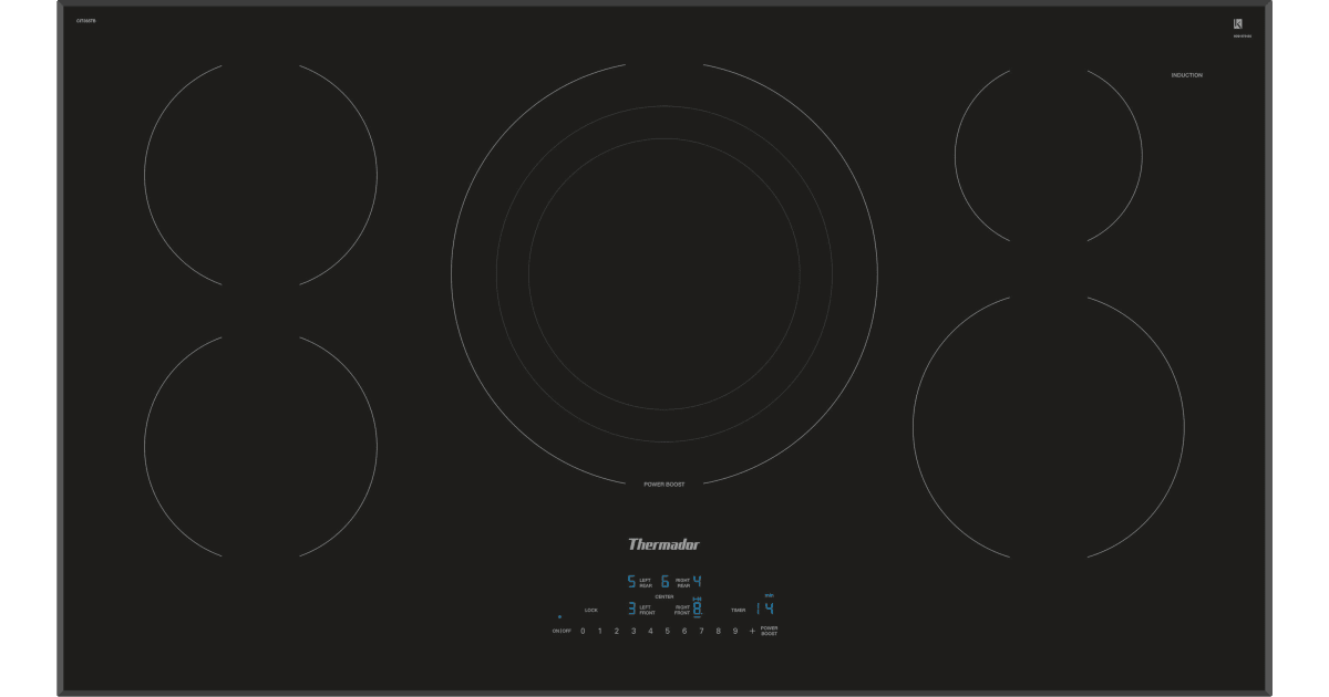 Thermador CIT365TB Masterpiece® 36 Inch Wide 5 Burner