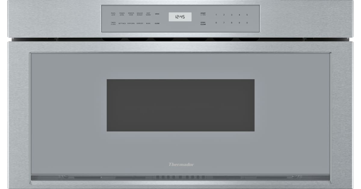 Thermador 24 microwave shop drawer