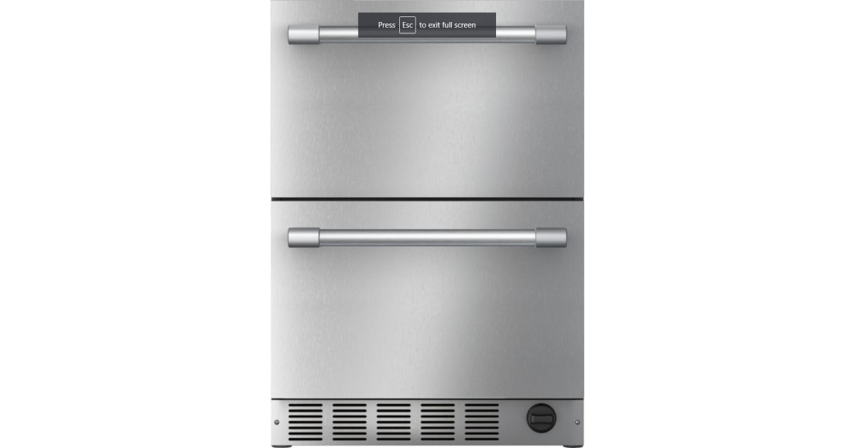 Thermador T24UC925DS 24 Inch Freedom Drawer Refrigerator