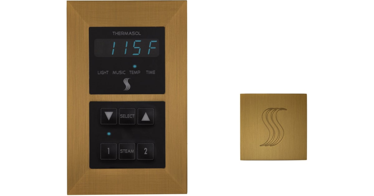 ThermaSol SEMRSVSQAB Signature Steam Shower Kit