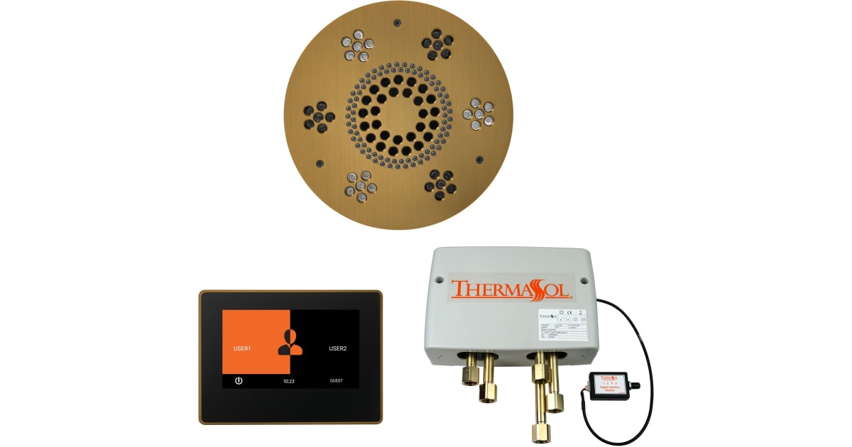 ThermaSol WSP7URAB ThermaTouch Steam Shower Kit