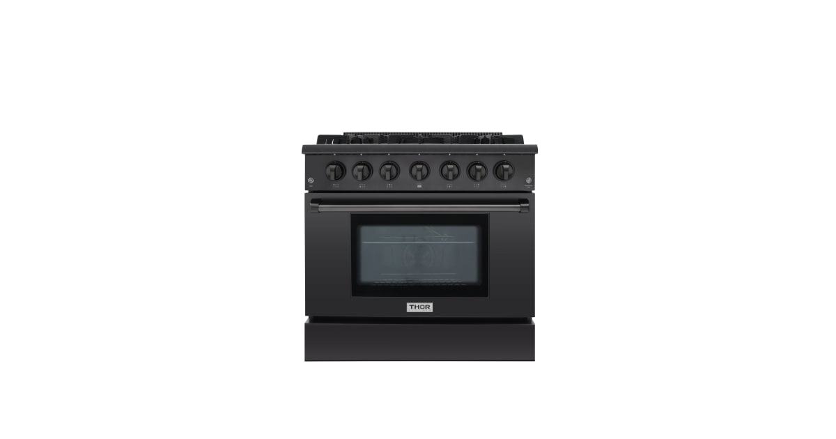 Thor Kitchen HRG3618BS 36 Inch Wide 5.2 Cu. Ft. BuiltIn