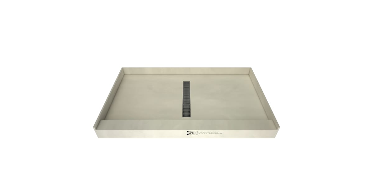 Red Li Pvc Tile Redi RT3448C-PVC-BN Redi Trench 48