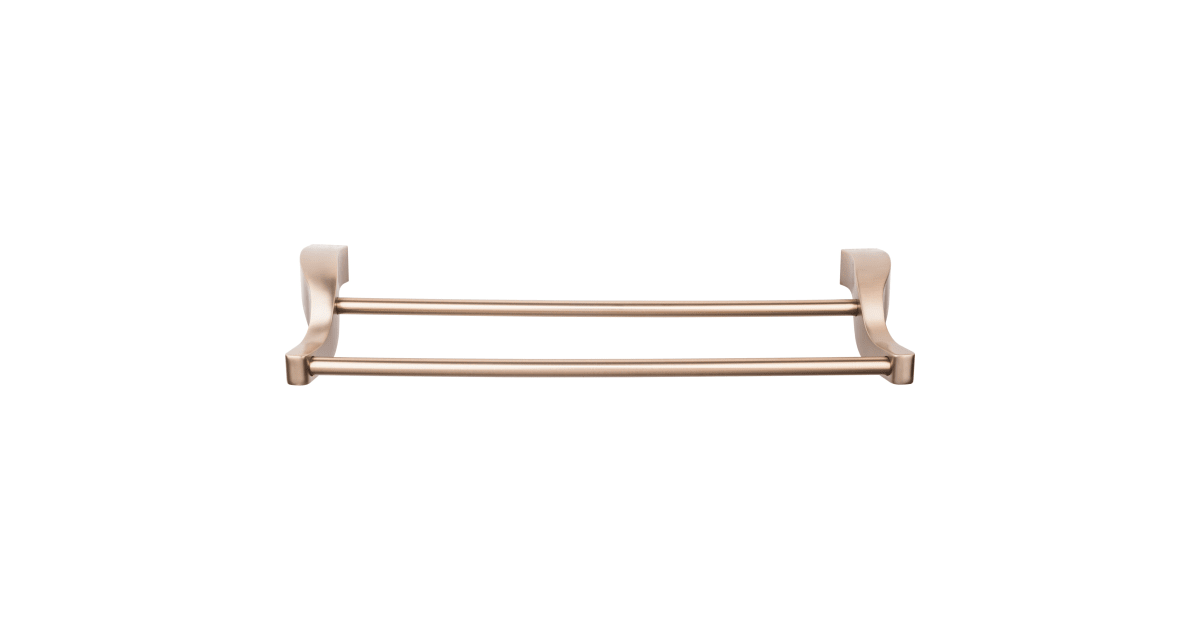 Top Knobs AQ11BB Aqua Bath 30 Inch Double Towel Bar