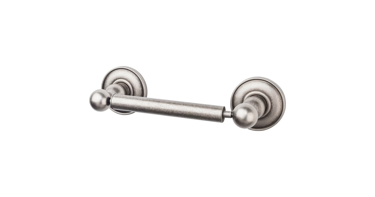 Top Knobs ED3APD Edwardian Bath Toilet Paper Holder Plain