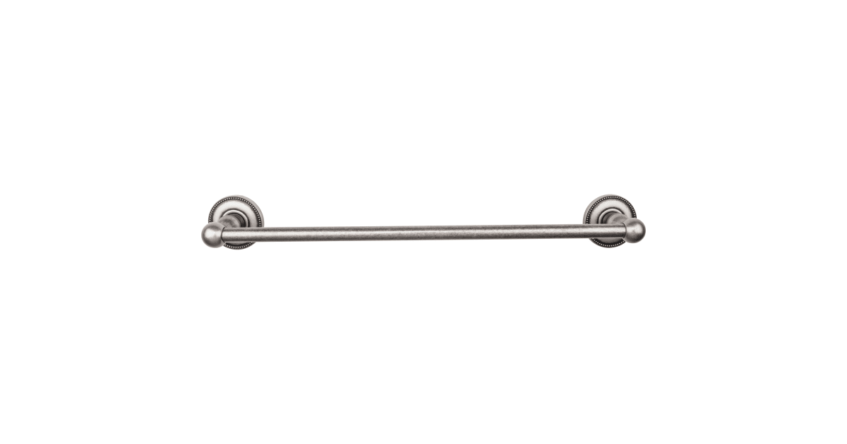 Top Knobs ED6APA Edwardian Bath 18 Inch Single Towel Bar