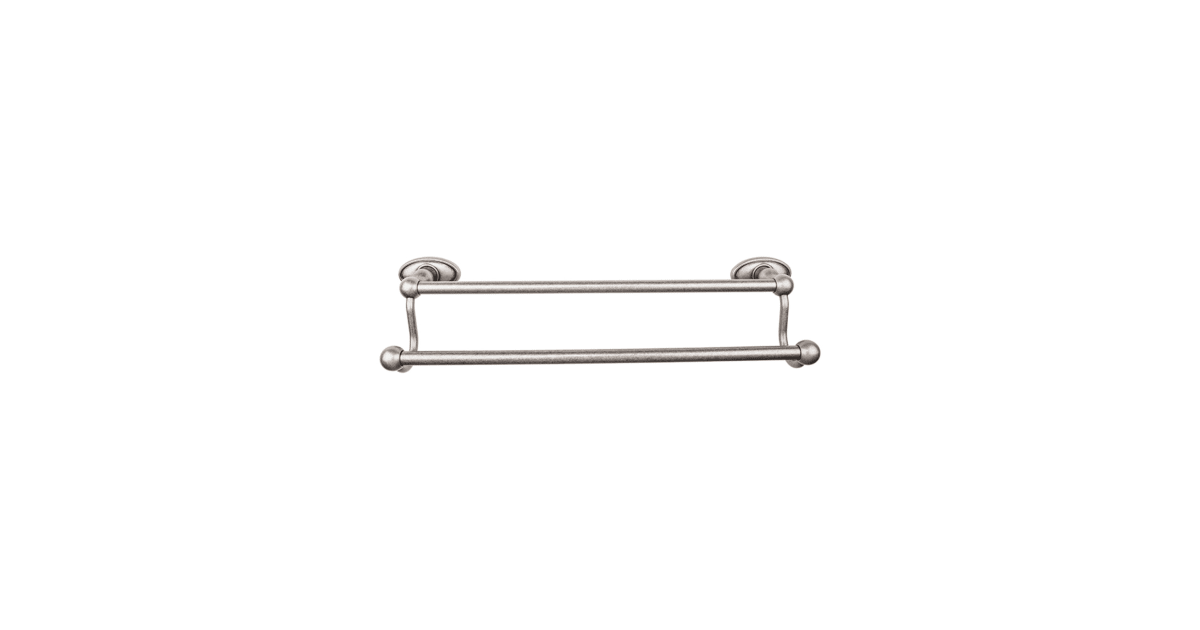 Top Knobs ED9APC Edwardian Bath 24 Inch Double Towel Bar