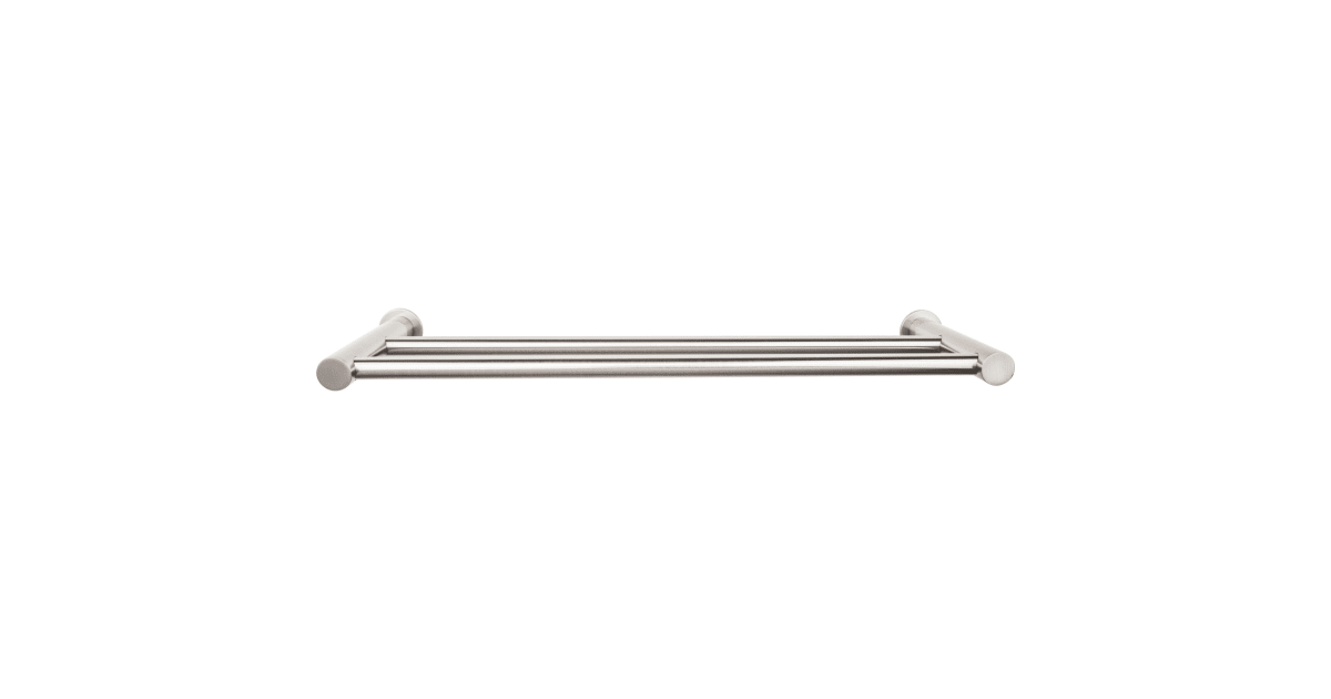 Top Knobs HOP11BSN Hopewell Bath 30 Inch Double Towel Bar Build