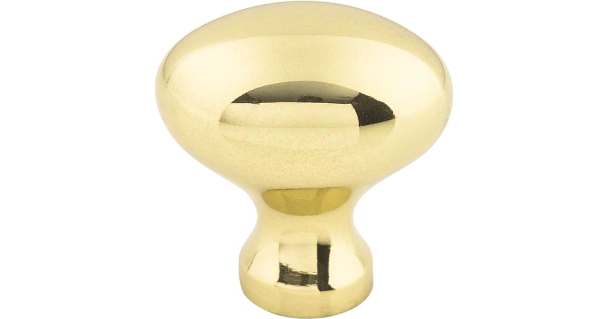 Top Knobs M368 Egg 11/4 Inch Oval Knob from the