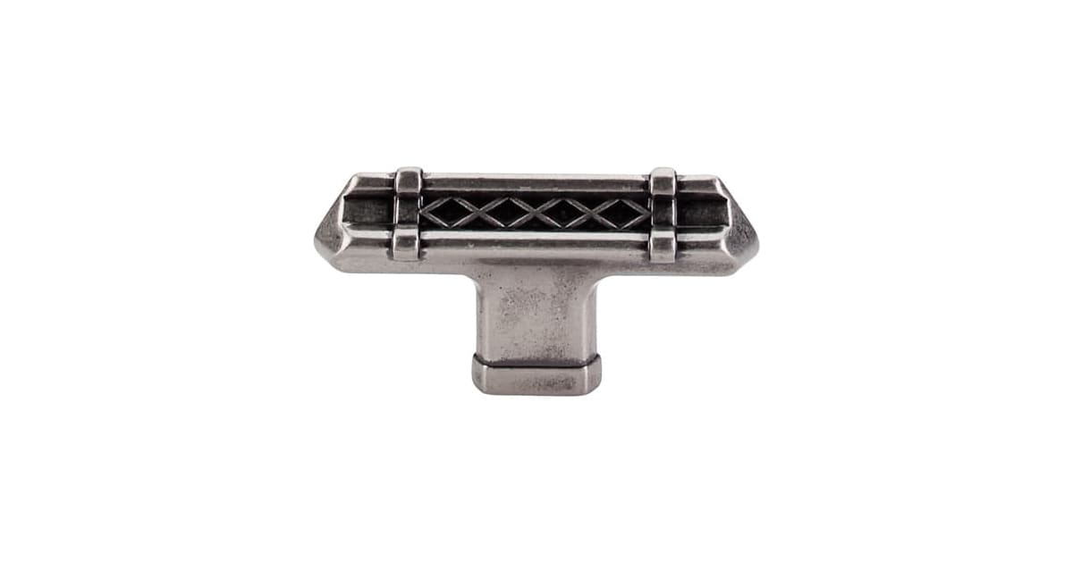 Top Knobs TK204PTA25PACK THandle 25/8 Inch Bar