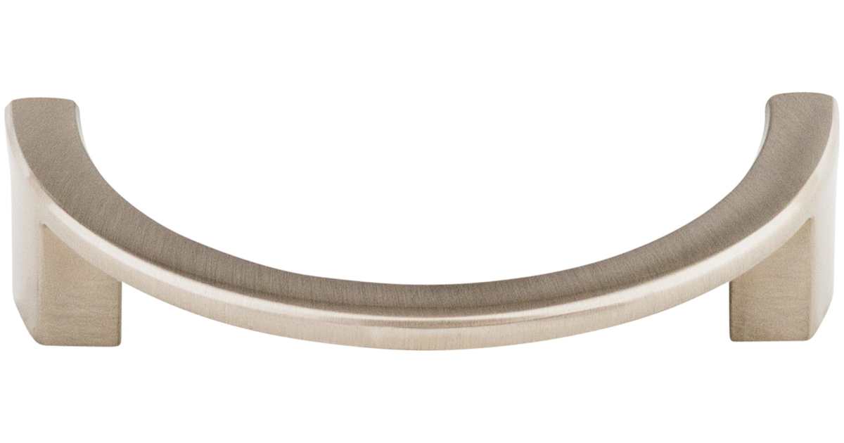 Top Knobs TK53BSN Half Circle 3-1/2 Inch Center to Center