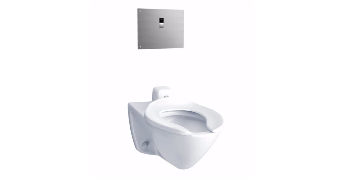 TOTO CT708EVG#01 Commercial One Piece Elongated 1.28 GPF TOTO CT708EVG#01 Commercial One Piece Elongated 1.28 GPF