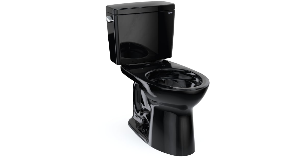 TOTO CST776CS#51 Drake 1.6 GPF Two Piece Elongated Toilet with Left ...