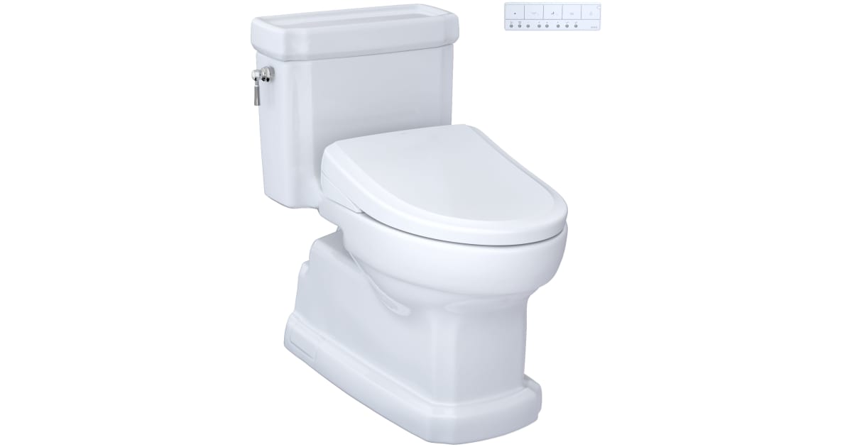 TOTO CST974CEFGAT40#01 Guinevere 1.28 GPF One Piece Elongated