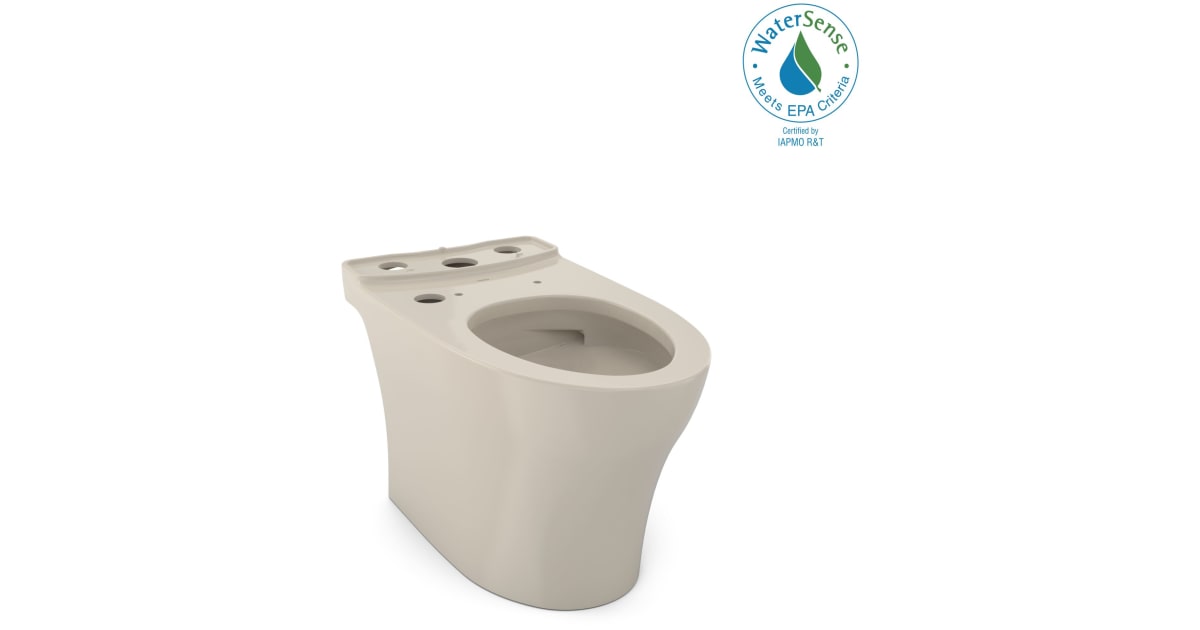 TOTO CT446CEFGNT40#03 Aquia Elongated Toilet Bowl Only | Ferguson Home
