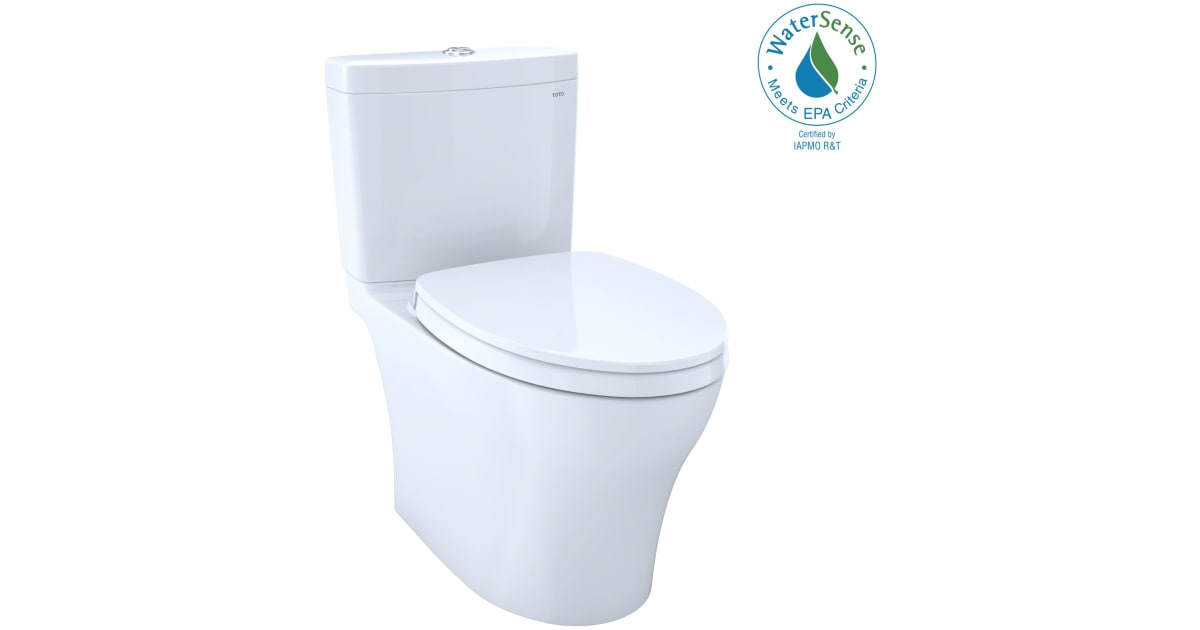 TOTO MS446124CEMGN#01 Aquia IV 0.9 / 1.28 GPF Dual Flush | Build.com