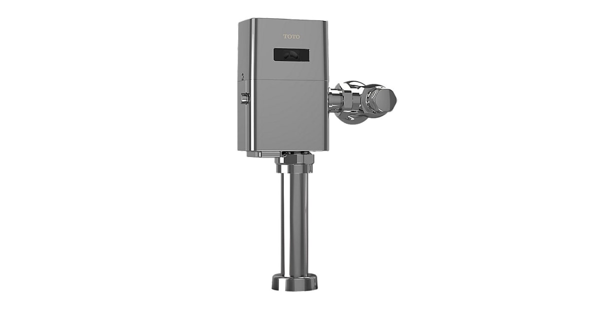 【ネット限定】 TEU1GA12#CP TOTO EcoPower 3 with Flushometer Urinal GPF 1.0 給湯設備