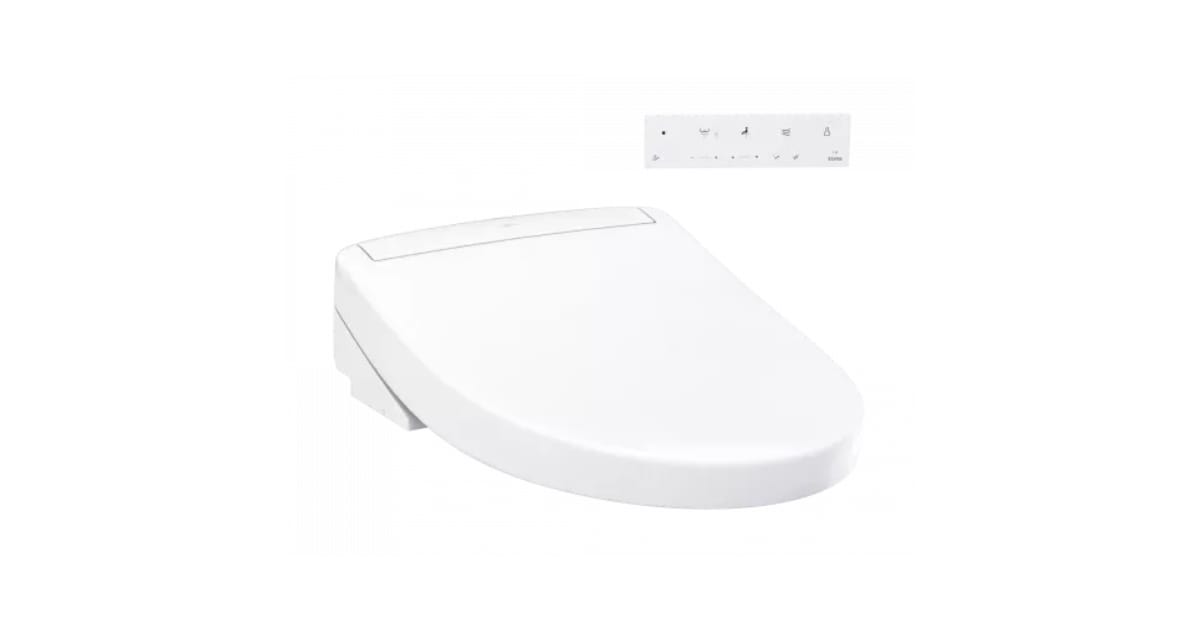 TOTO SW3446#01 WASHLET S5 Elongated Soft Close Bidet Seat