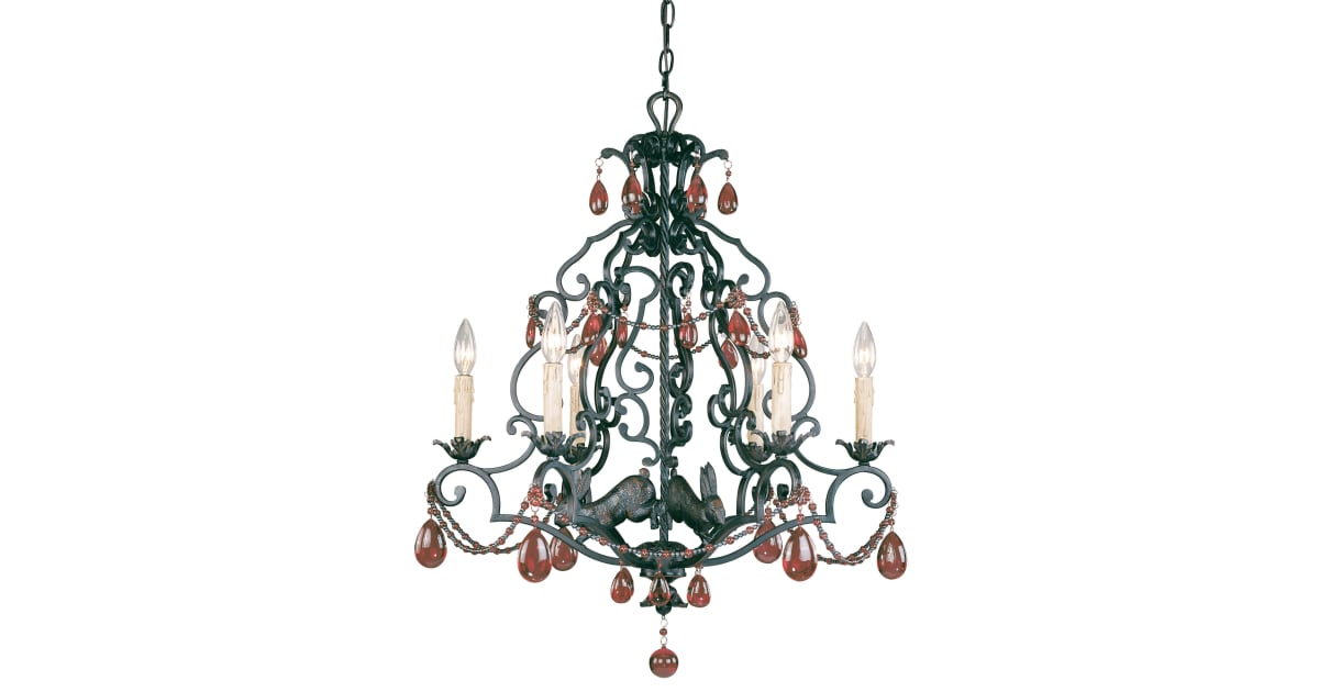 Tracy Porter by Savoy House 1-9203-6-25 Six Light Up Lighting ...