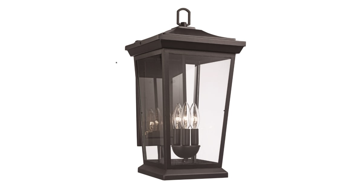 Trans Globe Lighting 50772 BK Turlock 3 Light 18" Tall