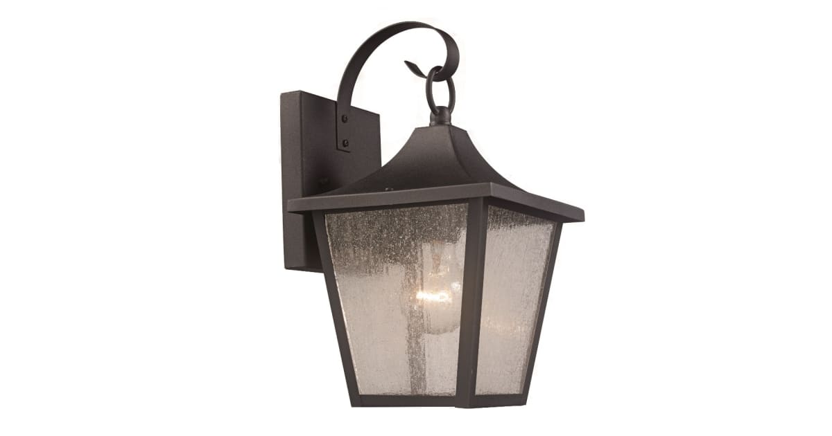 Trans Globe Lighting 50930 BK Rasmussen 17" Tall Outdoor Wall Sconce ...