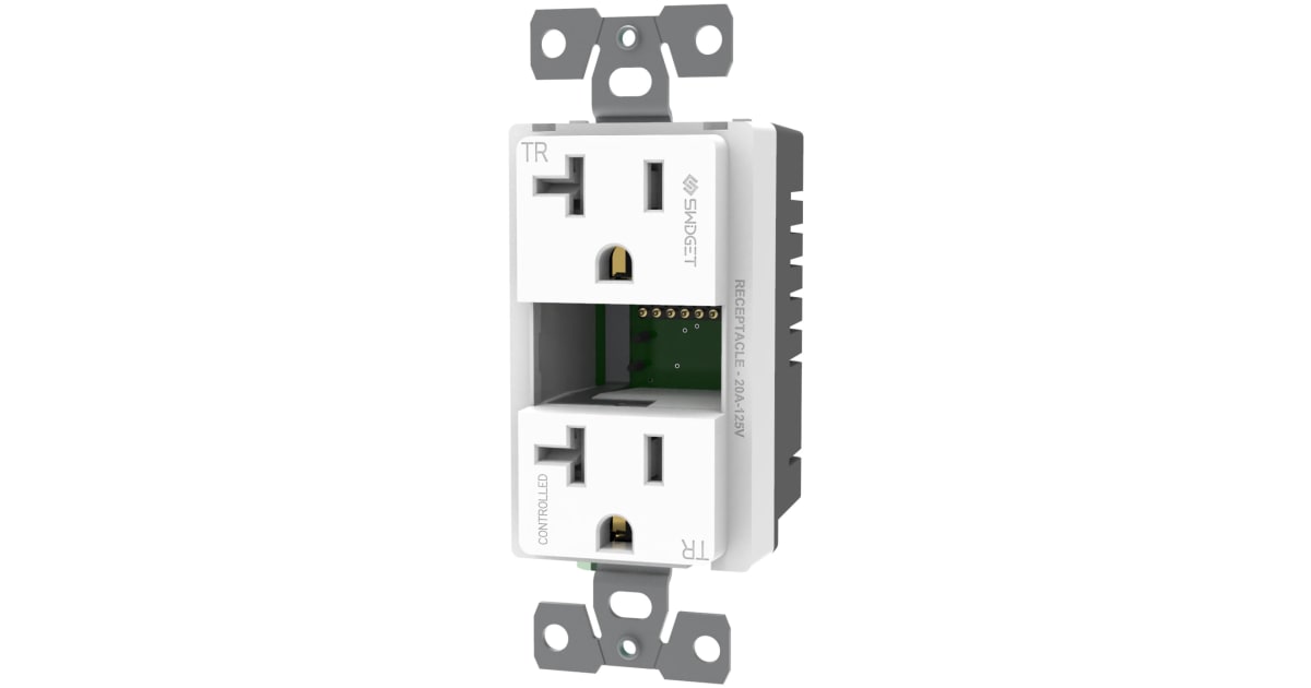 Tresco L-R1020SWA-1 20 Ampere Electrical Swidget Outlet without Insert ...