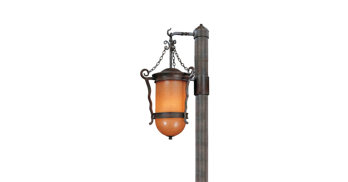 Troy Lighting P9855SBZ San Marcos 3 Light Wrought Iron Post Light ...