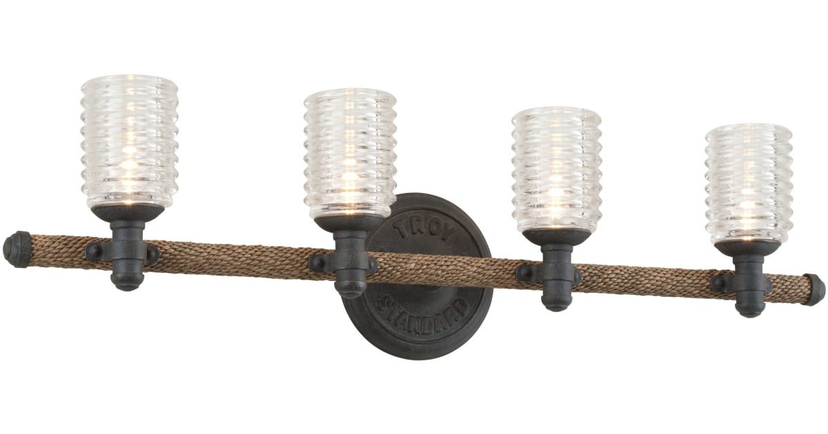 Troy Lighting B4154 Embarcadero 4 Light Bathroom Vanity