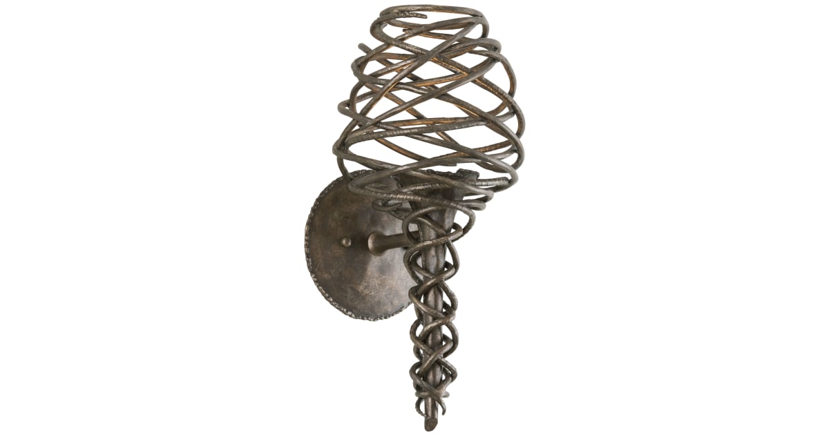 Troy Lighting B4181 Sanctuary LED Rebar Wall Sconce Build