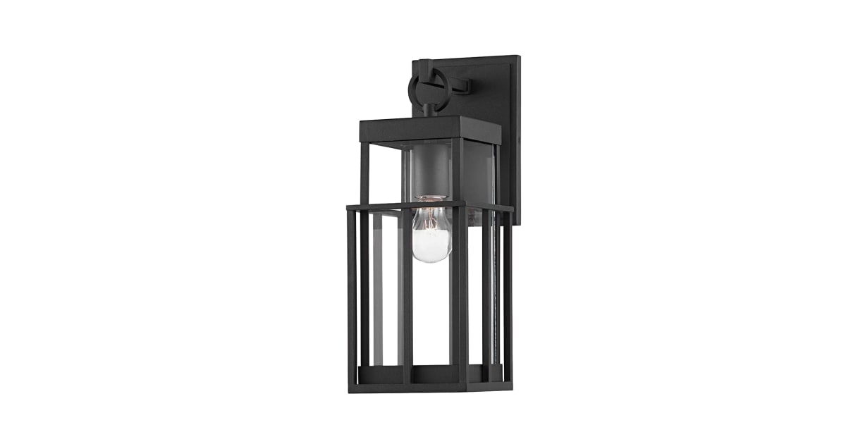 Troy Lighting B6481TBK Longport 16" Tall Outdoor Wall
