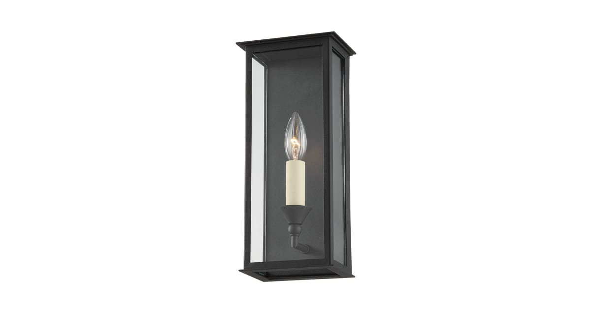 Troy Lighting B6991 TBK Chauncey 14 Tall Wall Sconce Build
