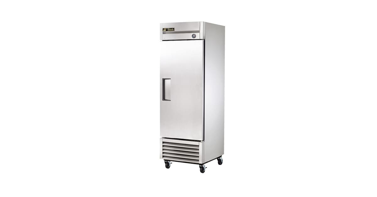 True T23HC TSeries 23 Cu. Ft. ReachIn Solid Swing Door