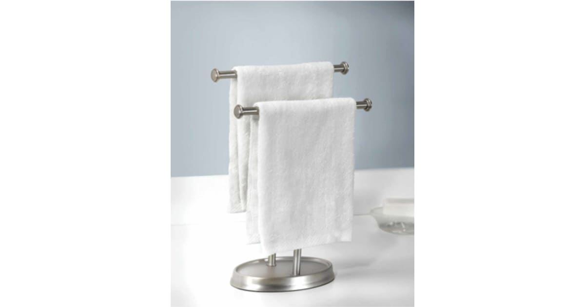 Umbra 021019-410 Palm 4-3/4Inch Wide Two Tier Towel Holder