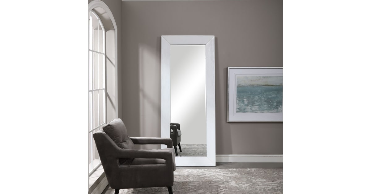 Uttermost 09669 Tybee 82" x 34" Rectangular Leaning / Floor / Full ...