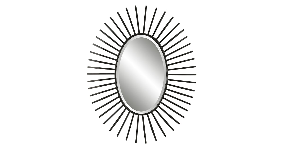 Uttermost 09800 Starstruck 421/2" x 337/8" Oval Beveled