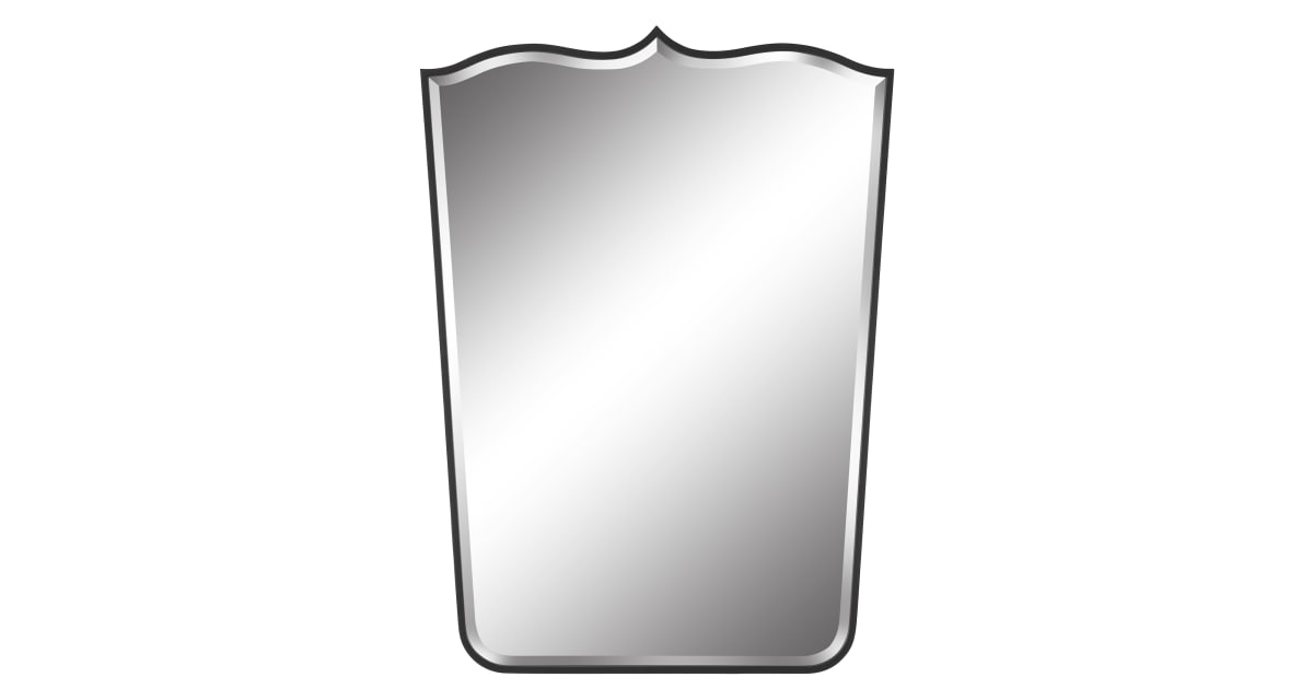 Uttermost 09881 Tiara 393/4" x 291/8" Arched Beveled