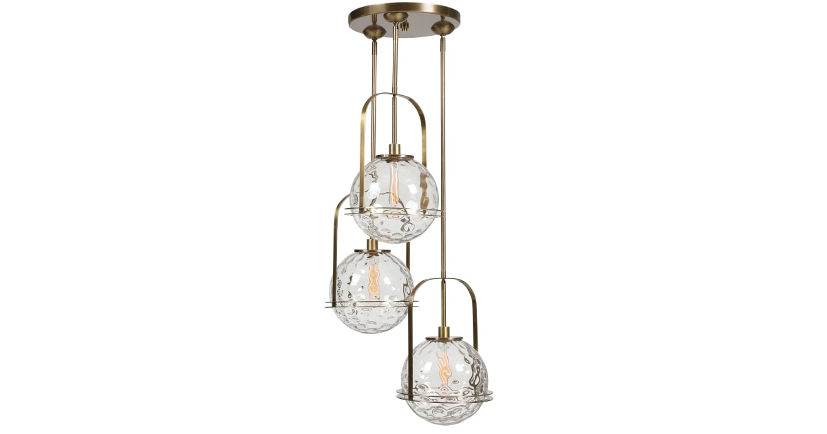 Uttermost 3-Light Chandelier