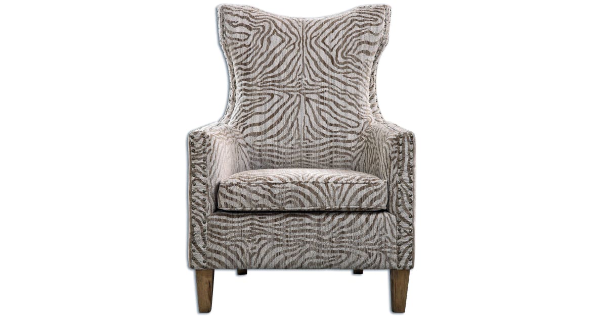 Uttermost 23208 Kiango 43" x 31" Arm Chair