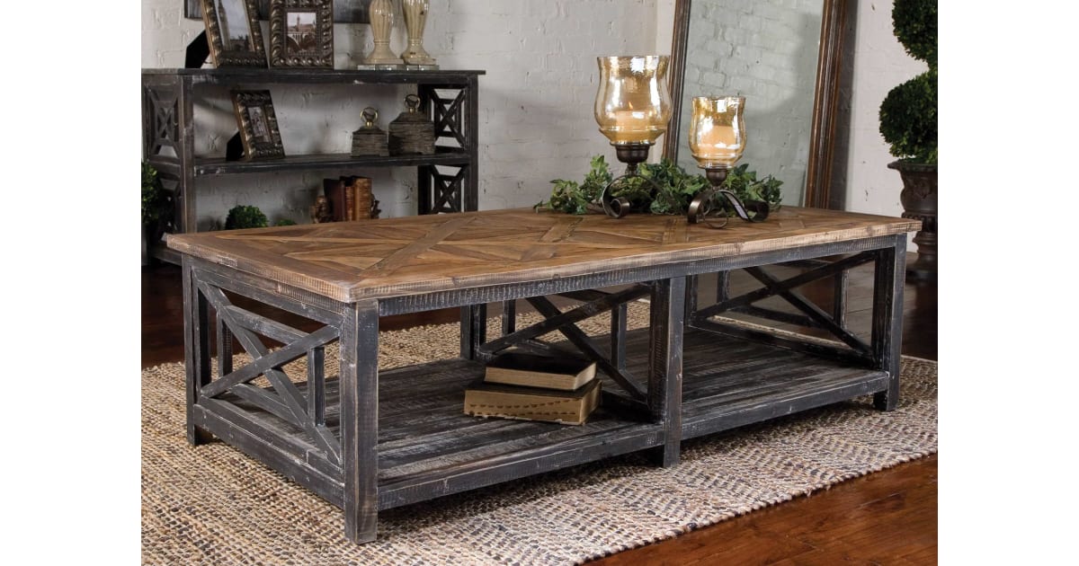 Uttermost 24264 Spiro Rustic Farmhouse 56" X 30" Reclaimed