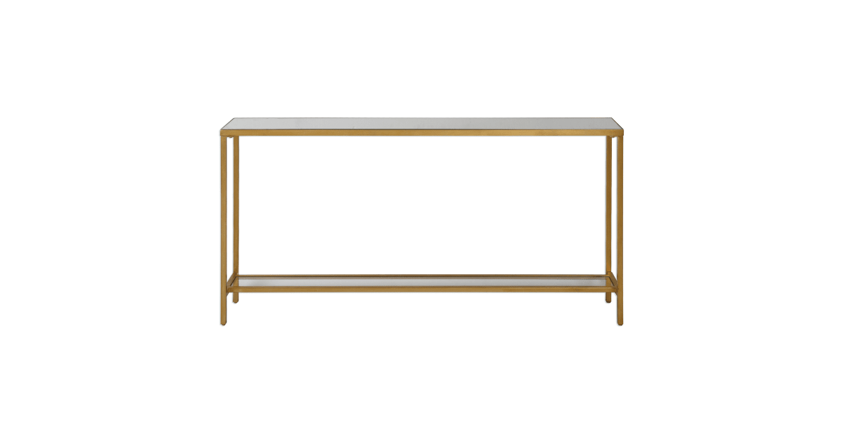 Uttermost 24685 Hayley 60 Inch Wide Metal Console Table