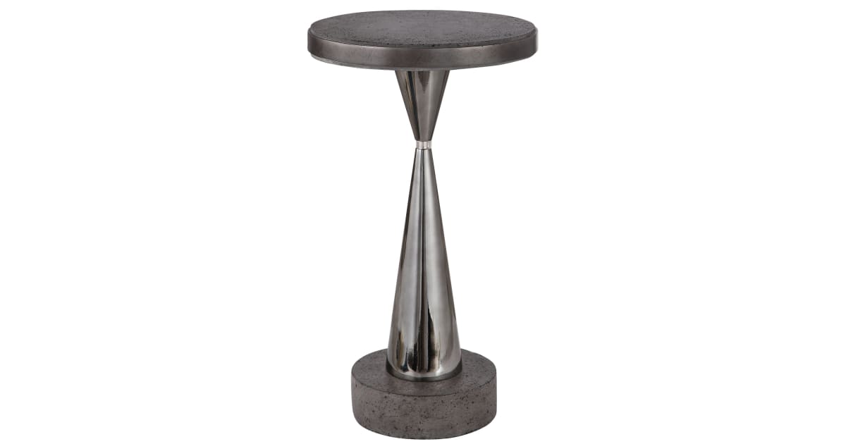Uttermost 24924 Simons 12" Wide Industrial Side Table with