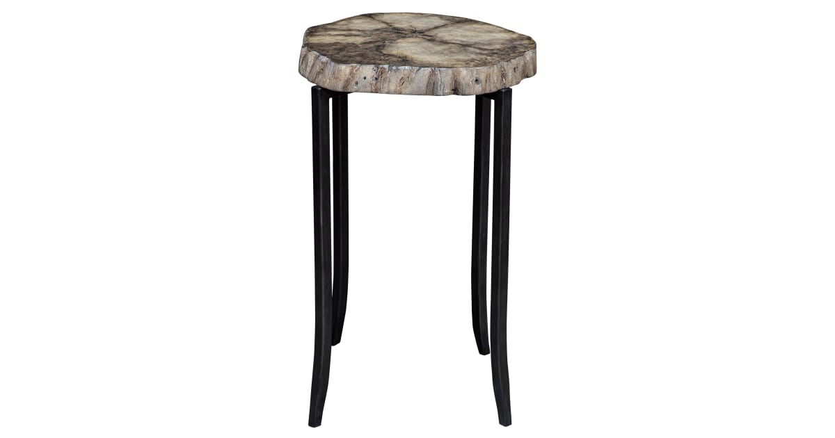 Uttermost 25486 Stiles 19" W Rustic Modern Live Edge