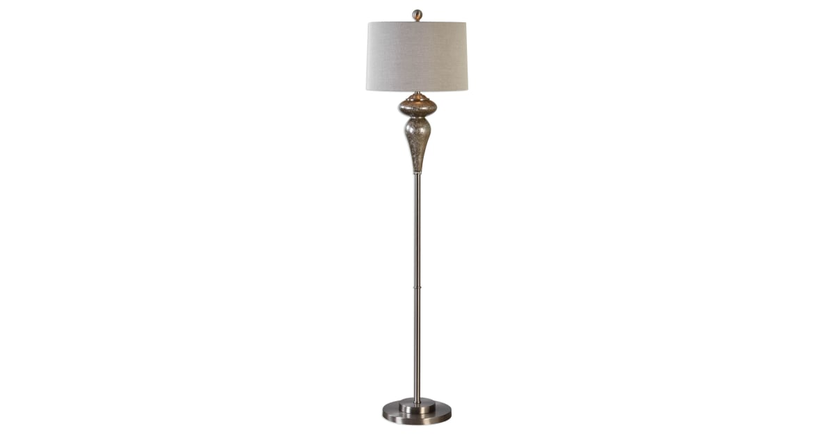 Uttermost 281022 Vercana 64" Tall Accent Floor Lamp